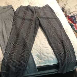 Two pairs of cropped pants